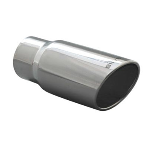 SILVERLINE ANGLE CUT EXHAUST TIP 4" INLET 5" OUTLET 12" LONG