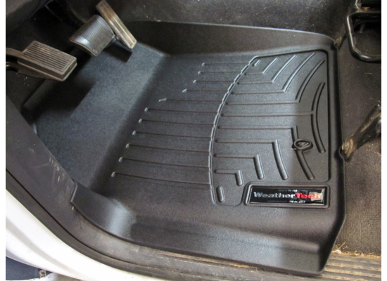 WEATHERTECH DIGITALFIT FRONT FLOOR MATS (BLACK) DODGE RAM 2500/3500 4WD (AUTOMATIC) 2003-2009