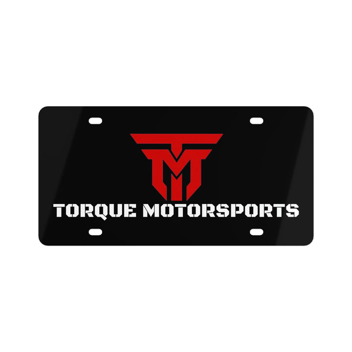 Torque License Plate - Torque Supply Co