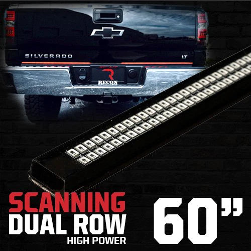 RECON 60" Dual Row Tailgate Bar With Scanning Turn - Torque Supply Co