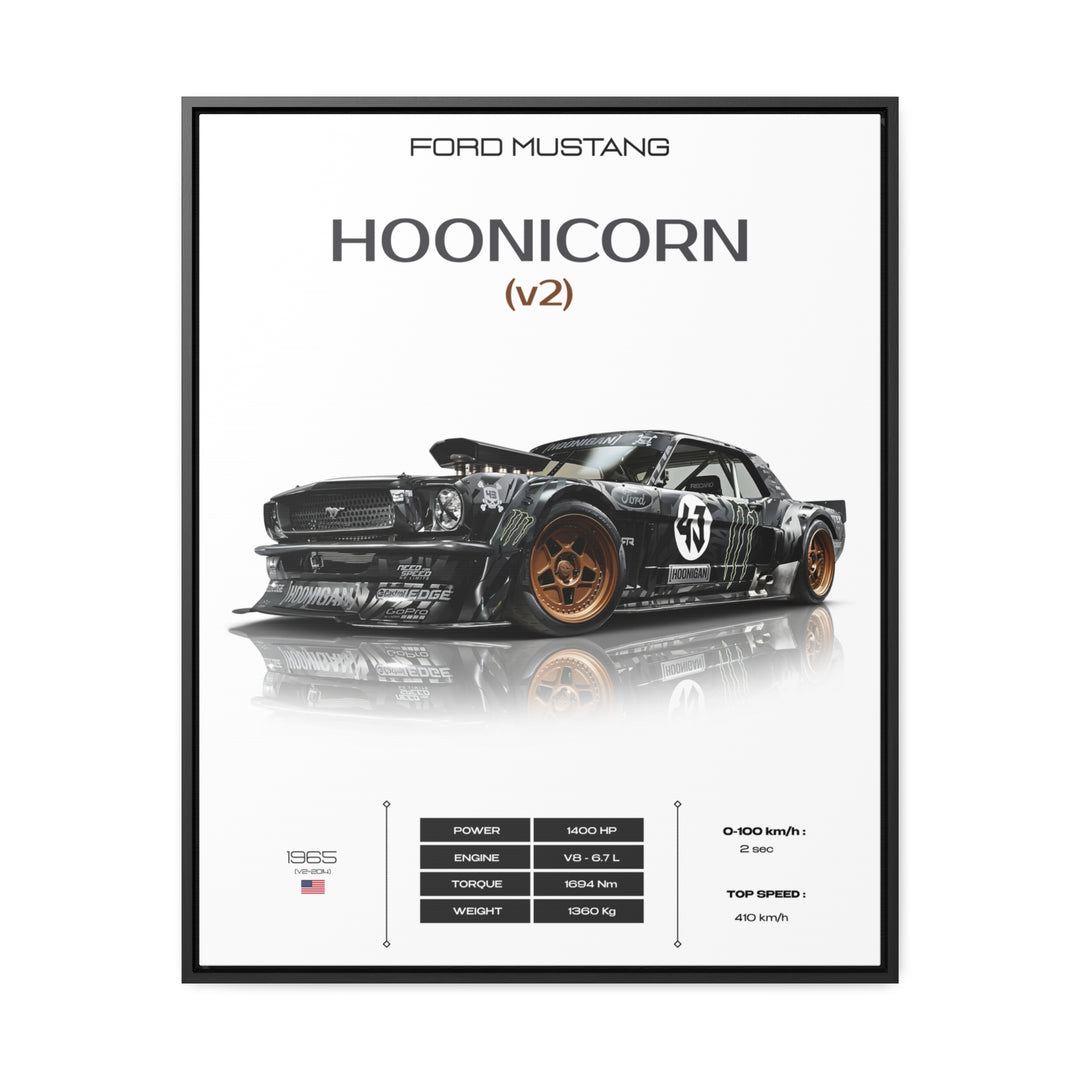 Hoonigan Mustang Canvas - Torque Supply Co