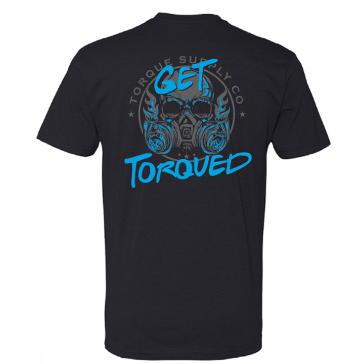 "Get Torqued" Blue Logo T-Shirt