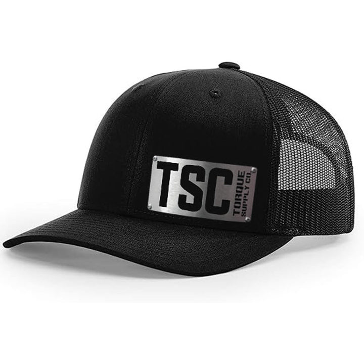 BLACK EDITION Richardson 112 TSC Metal Badge Hat