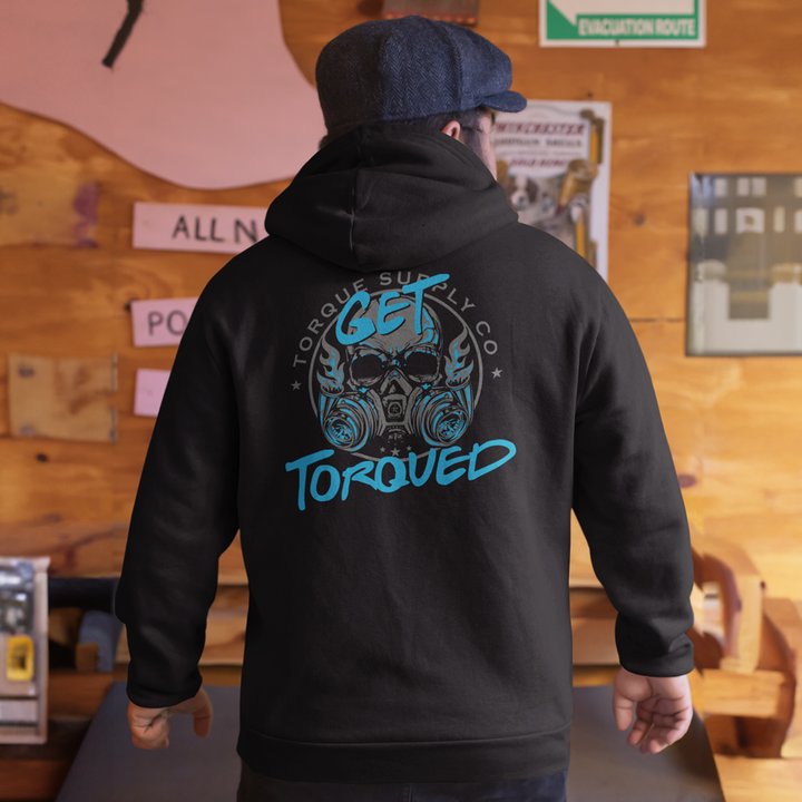 Limited Edition "Get Torqued" Blue Logo Hoodie