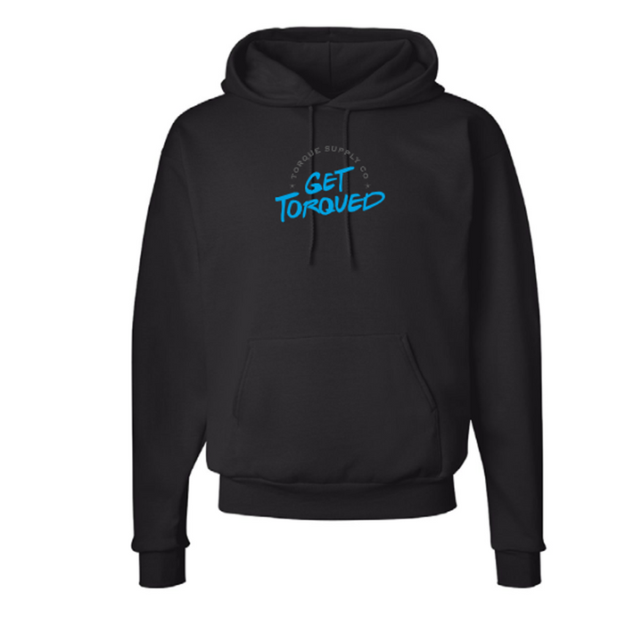 Limited Edition "Get Torqued" Blue Logo Hoodie