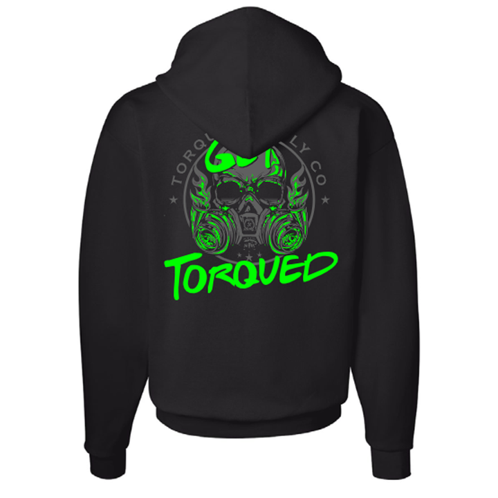 Limited Edition "Get Torqued" Green Logo Hoodie