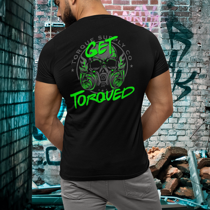 "Get Torqued" Green Logo T-Shirt