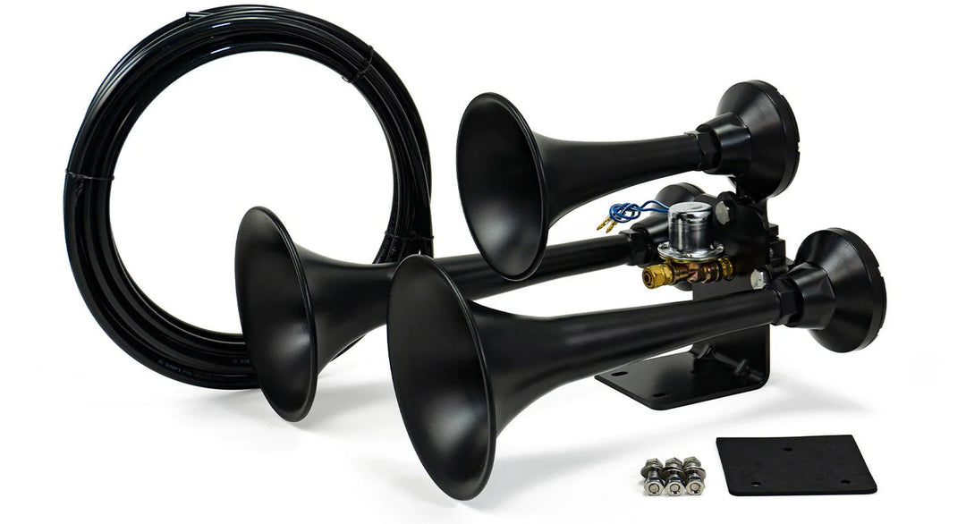 OUTLAW 232 TRAIN HORN KIT (BLACK) - Torque Supply Co