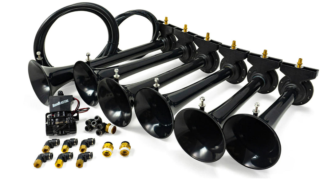 SHOCKER S6 544K NIGHTMARE EDITION TRAIN HORN KIT - Torque Supply Co