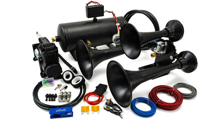 OUTLAW 2-GALLON TRAIN HORN KIT - Torque Supply Co