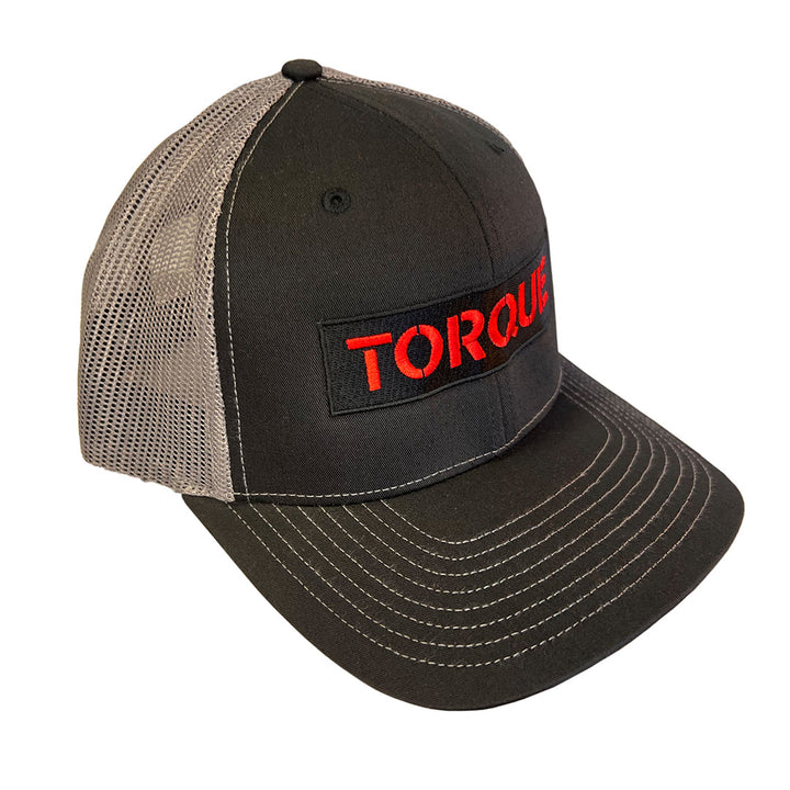 Black and Charcoal Torque Snapback - Torque Supply Co