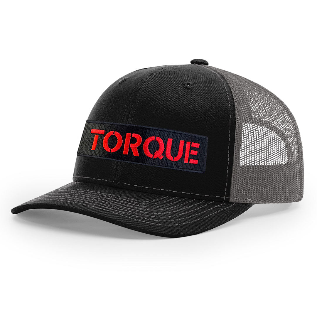 Black and Charcoal Torque Snapback - Torque Supply Co