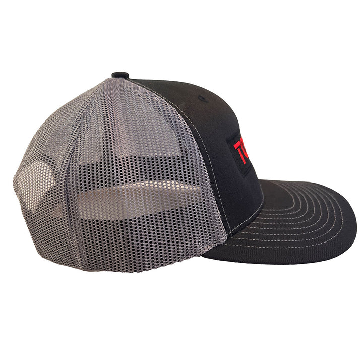 Black and Charcoal Torque Snapback - Torque Supply Co