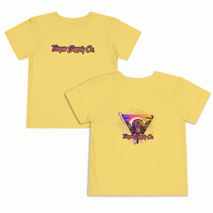 Miami Monkey Toddler Tee - Torque Supply Co